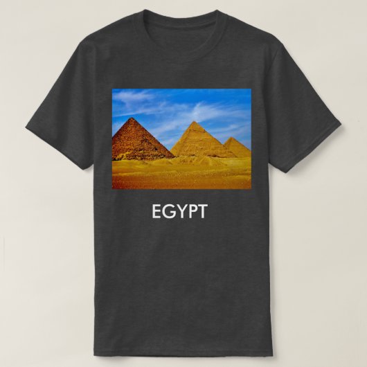 T-shirt Pyramides de Gizeh (Design devant)