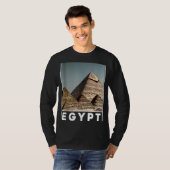 T-shirt Pyramides de Gizeh Le Caire Egypte (Devant entier)