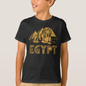 T-shirt Pyramides égyptiennes Pharaon Sphinx Égypte (Devant)