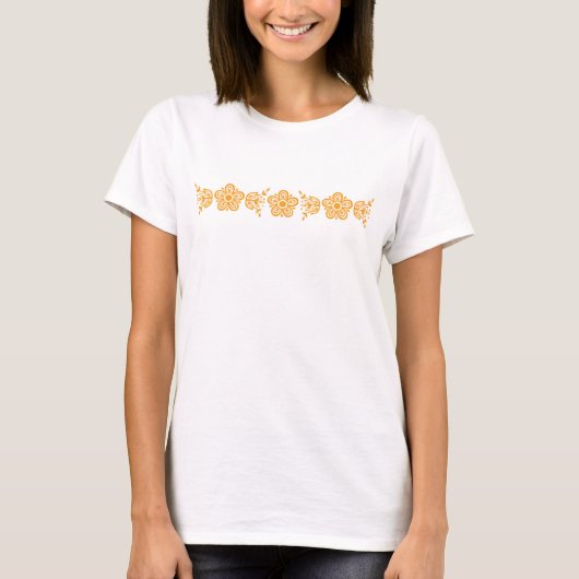 T-shirt Pyrex papillon d'or féminin Tee (Devant)
