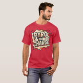 T-shirt Pyro en charge (Devant entier)