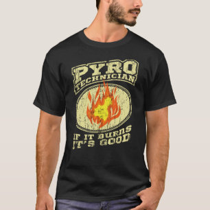 T-shirt Pyrotechnicien Équipage Pyrotechnique Fireworks Py