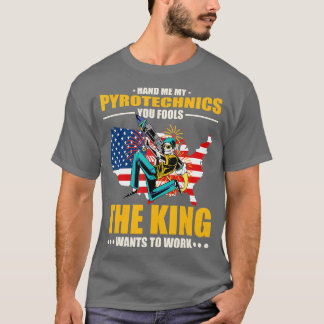 T-shirt Pyrotechnicien M'Accompagner Ma Pyrotechnie États-