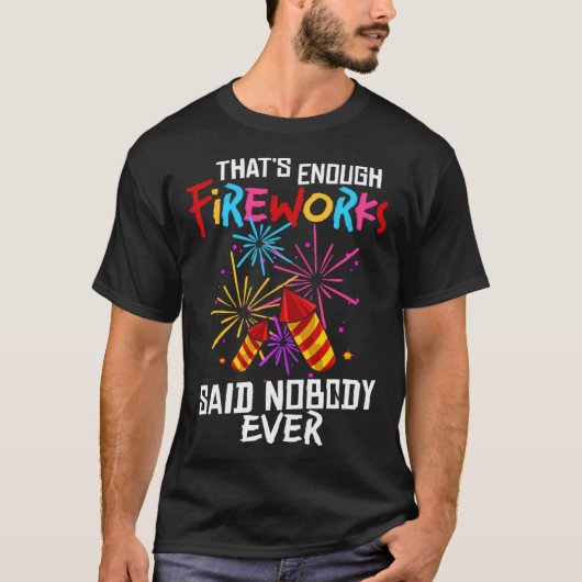 T-shirt Pyrotechnicien Pyrotechnique Pyro (Devant)
