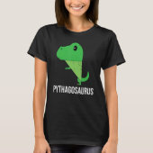 T-shirt Pythagore Théorème Math Rex (Devant)