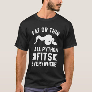 T-shirt Python À Ballons Gras Ou Minces S'Adapte Partout A