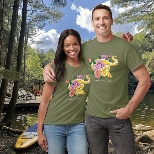 T-shirt Python albino