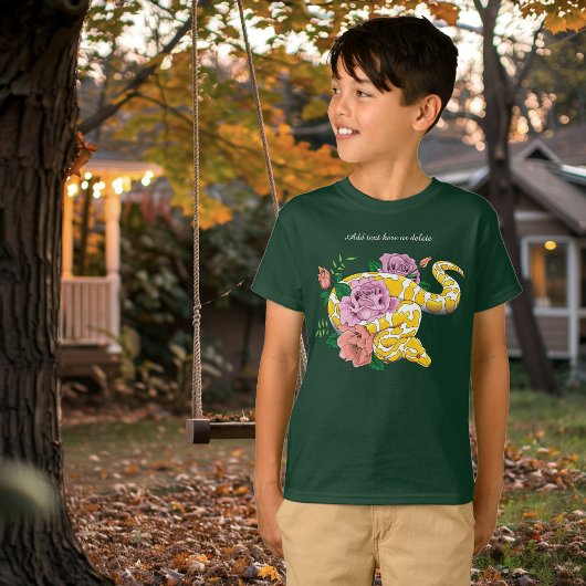 T-shirt Python albino