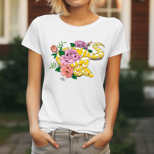 T-shirt Python albino