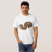 T-shirt python de boule (Devant entier)
