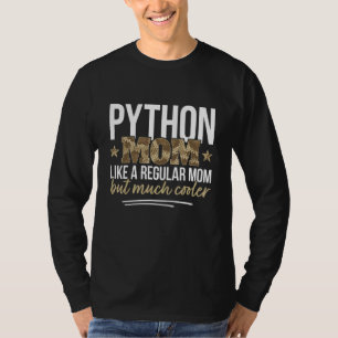 T-shirt Python Maman Pet Python Propriétaire Snake