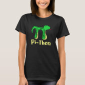 T-shirt Python Pithon Pi Symbol Fun Math Teacher Pi Day sn (Devant)