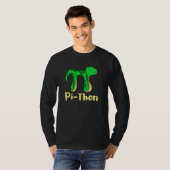 T-shirt Python Pithon Pi Symbol Fun Math Teacher Pi Day sn (Devant entier)