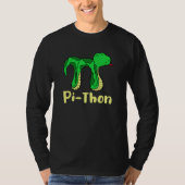 T-shirt Python Pithon Pi Symbol Fun Math Teacher Pi Day sn (Devant)