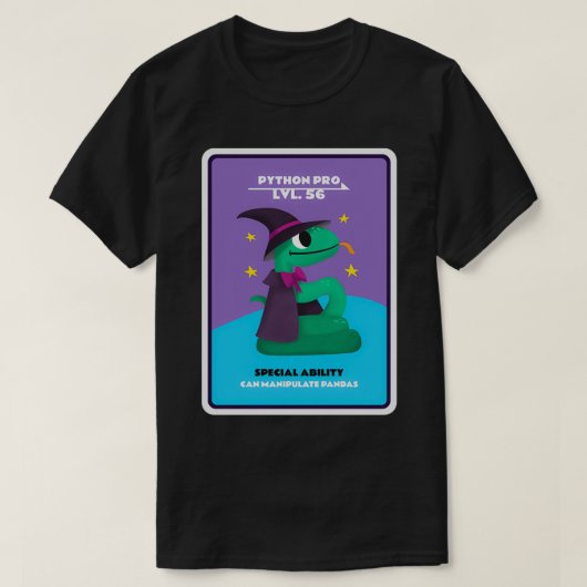T-shirt Python Pro Spécialiste Lvl (Design devant)