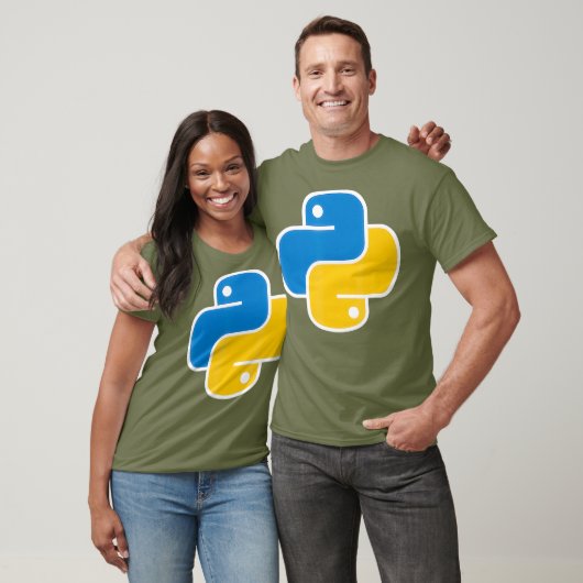 T-shirt Python Programmation Langue Code Logiciel (Unisexe)