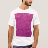 T-shirt Python rose : Texture de la peau de serpent. (Devant)
