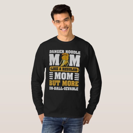 T-shirt Python royal banane serpent (Devant entier)