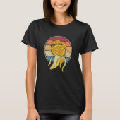 T-shirt Pythonidae retro Propriétaire de serpent Serpent B (Devant)
