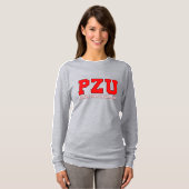 T-shirt PZU - Long gris 2 de douille (Devant entier)