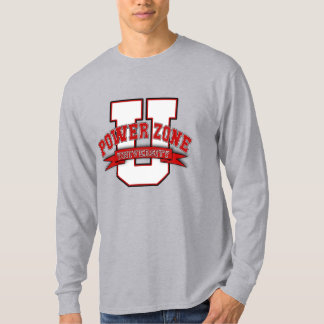 T-shirt PZU - Long gris de la douille des hommes