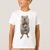 T-shirt Q est pour Quokka (Devant)