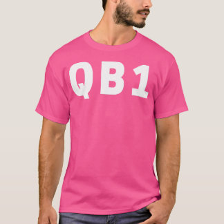 T-shirt Qb1 Début du quart de tour de football