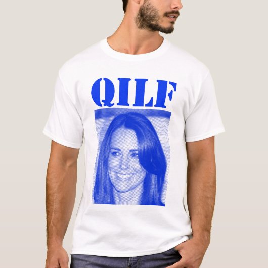 T-shirt Qilf Kate Middleton (Devant)