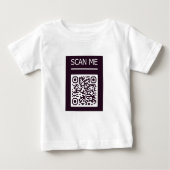T-shirt QR Code SCAN ME robot IMEGE (Voorkant)
