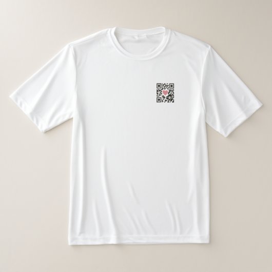 T-shirt QR Love Code (Poser)