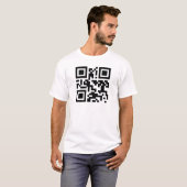 T-shirt QR "sabbat heureux !" code (Devant entier)