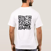 T-shirt QR : Veux-tu m'épouser ? (Dos)