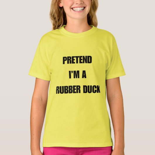 T-shirt Quackin' Effrayant ! Faites comme si je suis un Ha (Devant)