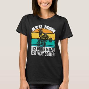 T-shirt Quad ATV Biker Quad Vintage Quad Maman Comme O