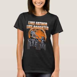 T-shirt Quad Bike - Père et fille ATV Girl
