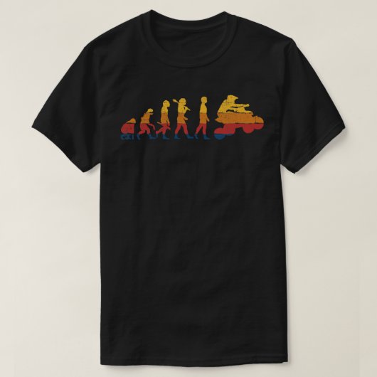 T-shirt Quad VTT Quad Vélo (Design devant)