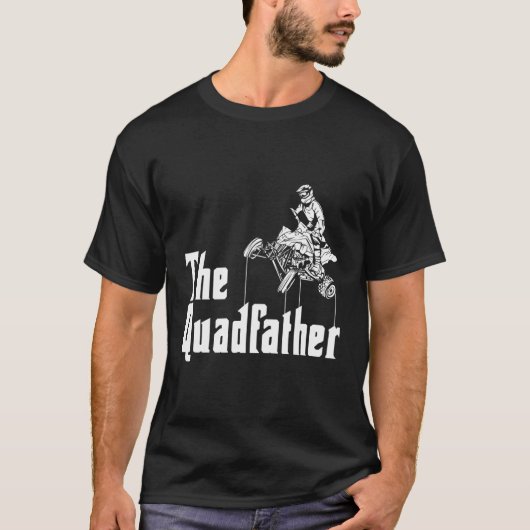 T-shirt Quadfather Atv Quad Bike (Devant)