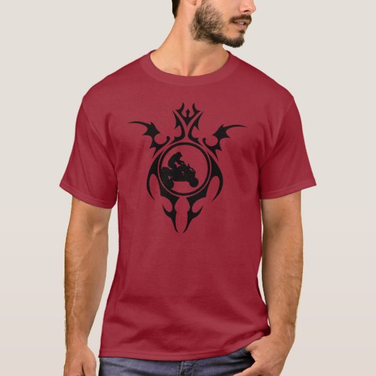 T-shirt quadruples tribaux (Devant)