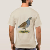 T-shirt Quail à échelle (Dos)