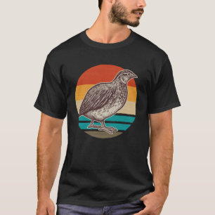 T-shirt Quail Bird Quail éleveur Animal ami Poultry Bre