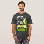 T-shirt Quaker Parrot Drôle Animaux Animaux Pour Quaker (Devant entier)
