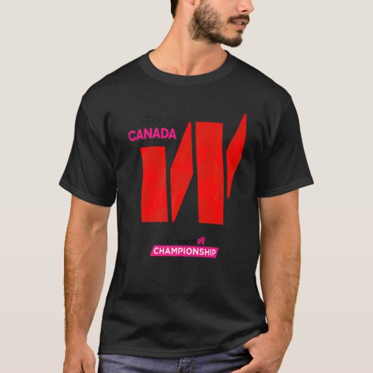 T-shirt Qualifications Canada Concacaf W 1 (Devant)