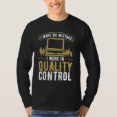 T-shirt Quality Assurance Engineering Mistakes QA Engineer (Devant)