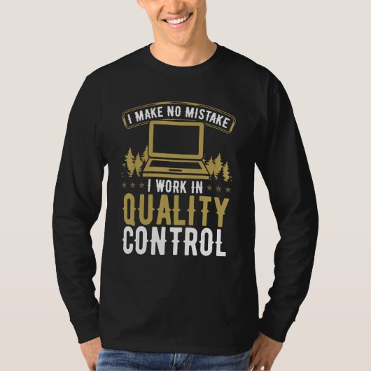 T-shirt Quality Assurance Engineering Mistakes QA Engineer (Devant)