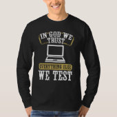 T-shirt Quality Assurance QA Engineering Code Testing Deve (Devant)
