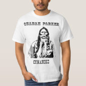 T-shirt Quanah Parker Comanche Indiens Amérindiens Hi (Devant)