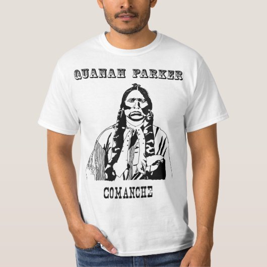 T-shirt Quanah Parker Comanche Indiens Amérindiens Hi (Devant)