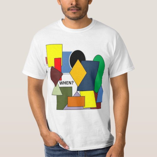 T-SHIRT QUAND? (Devant)