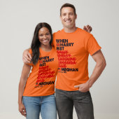 T-shirt Quand Harry a rencontré le mariage royal Merch (Unisexe)