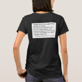 T-shirt Quand Il Y A Neuf Devis De Justice Ginsburg RBG T- (Dos)